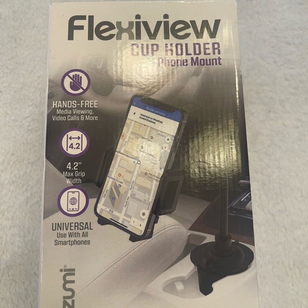Flexi Black Adapter Universal Phone Mount